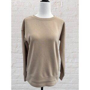 Mondetta Crewneck in Oatmilk Beige  XS
